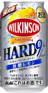 アサヒ ウィルキンソン・ハードナイン 無糖レモン