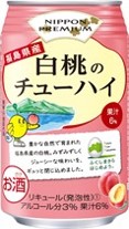 合同酒精 ニッポンプレミアム 福島県産 白桃のチューハイ