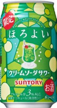 サントリー ほろよい<クリームソーダサワー>
