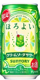 サントリー ほろよいクリームソーダサワー