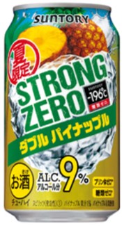 サントリー酒類 -196℃ストロングゼロ<ダブルパイナップル> 缶