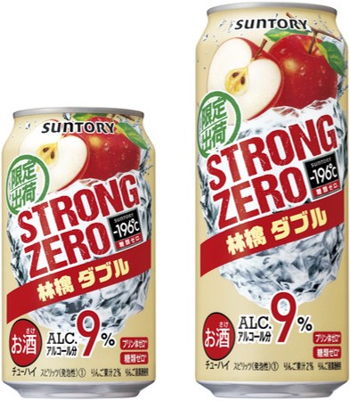 サントリー -196℃ストロングゼロ<林檎ダブル>