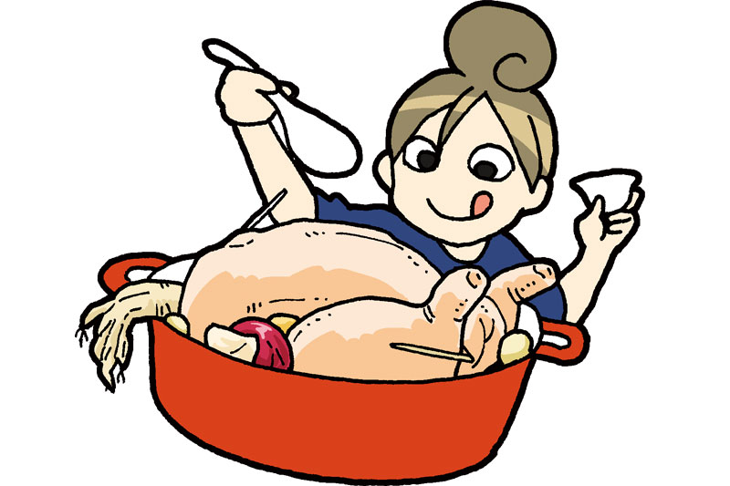 新久千映先生のイラスト