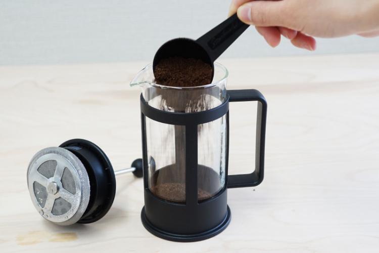 At first, make coffee