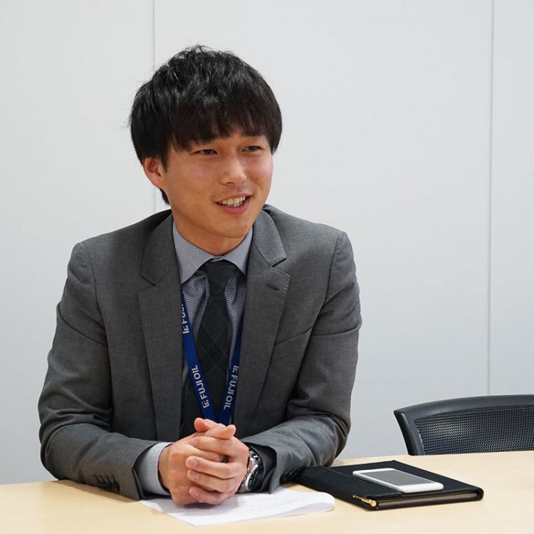 Takuya Sunami , The Sales Division of Fuji seiyu Company