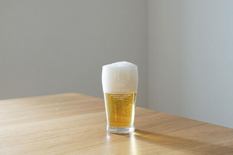 泡でいっぱいになったところでストップ