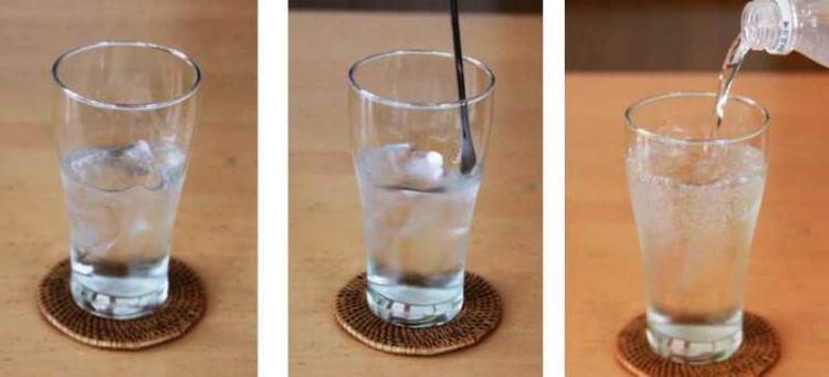 本格焼酎のソーダ割をおいしくつくるポイント