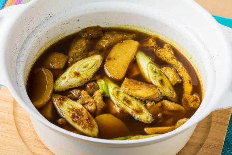 和風仕立てのカレー鍋