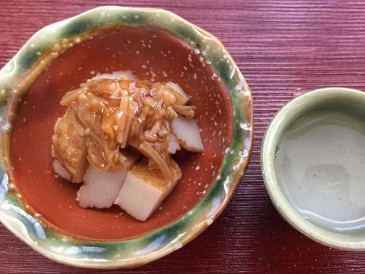 食感もグッド!なめたけ和え