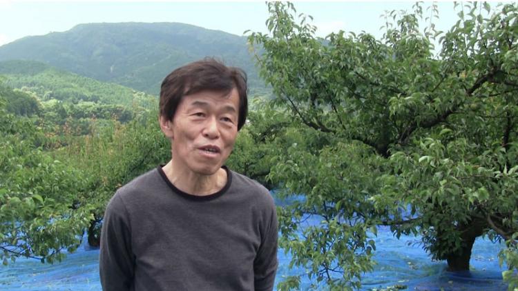 梅農家の田中さん