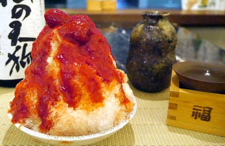 ますふくのかき氷