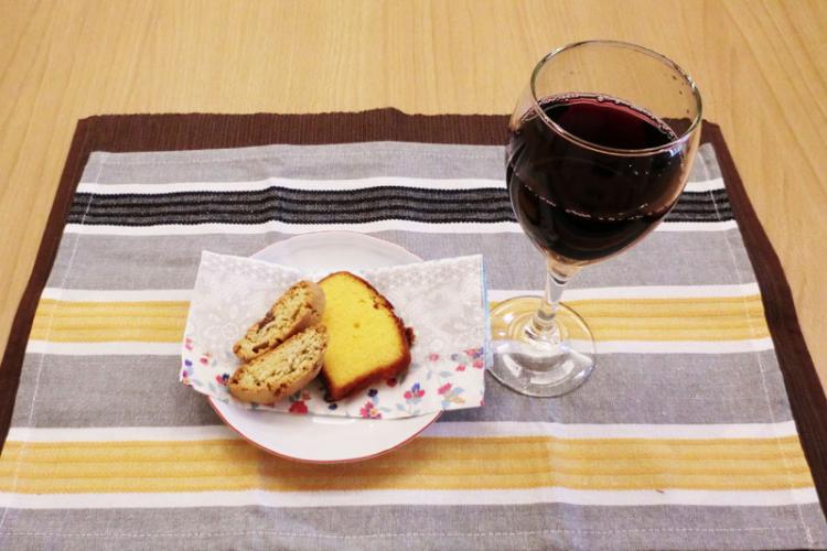 ドライフルーツのパウンドケーキやクッキーとノヴェッロを合わせる