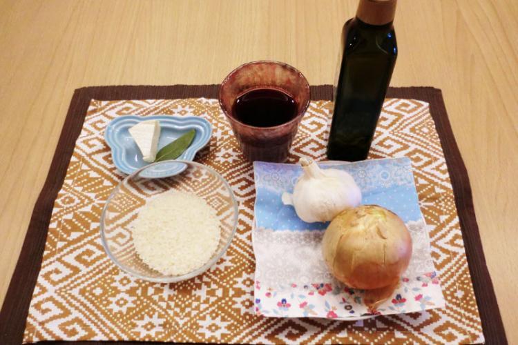 リゾットの材料