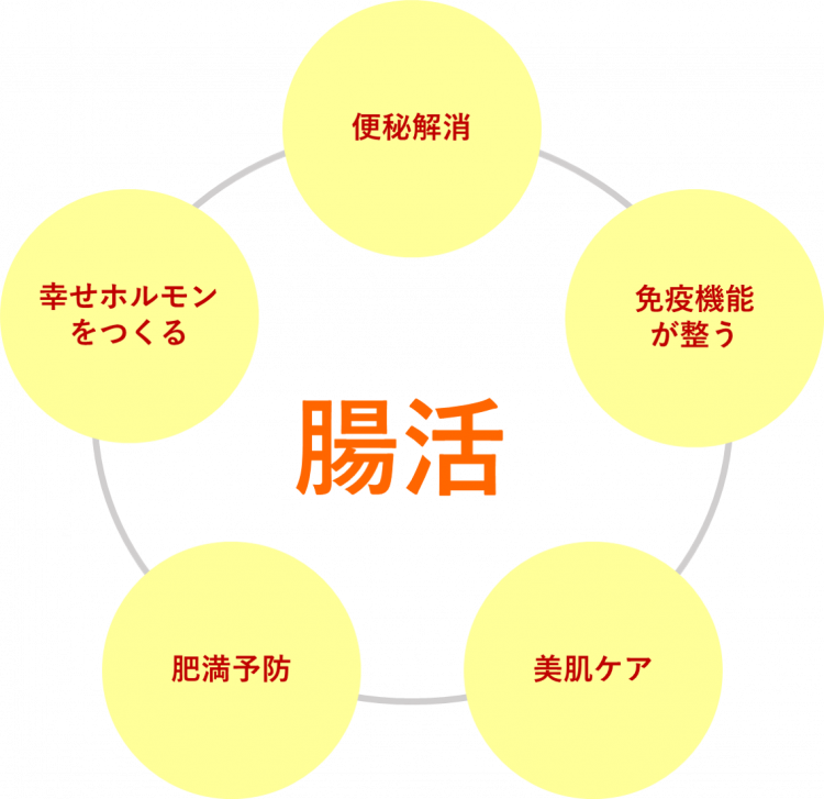 腸活のメリット