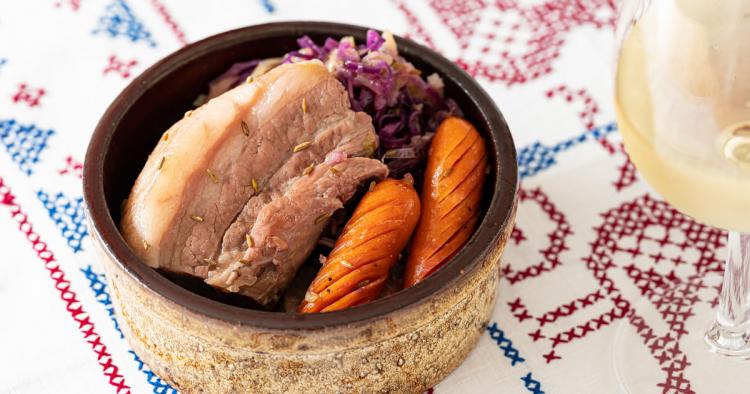 シュークルト風煮込み