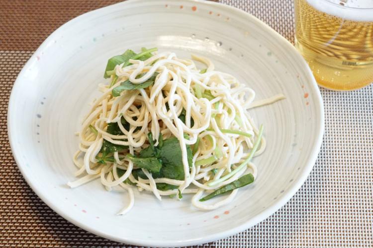 干し豆腐の和え物