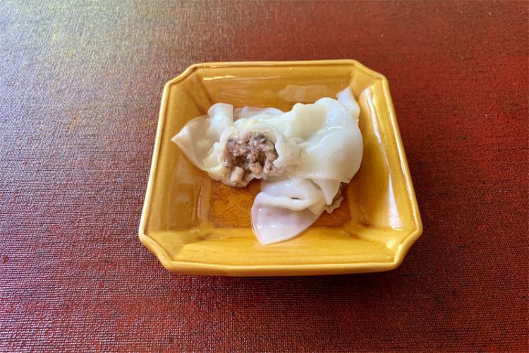 ラビオリ風水餃子(断面)