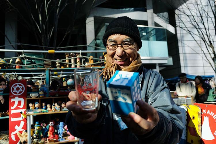 気前よくおまけしてくれたお店のおじさん