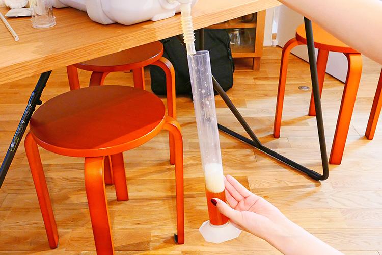 ほんとはここで比重を計るという儀式があるみたいなのですが