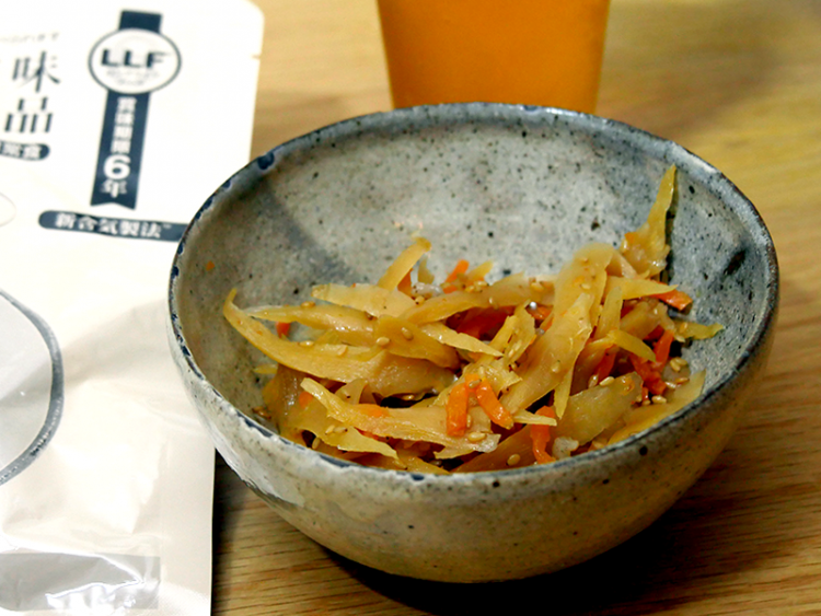 おいしい非常食 LLF食品 きんぴらごぼう