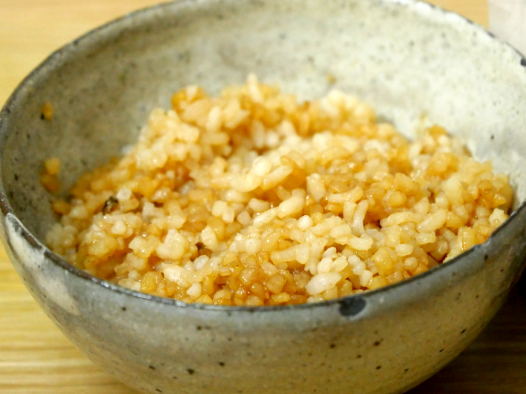 サタケ マジックライス 雑炊 チゲ風味のできあがり