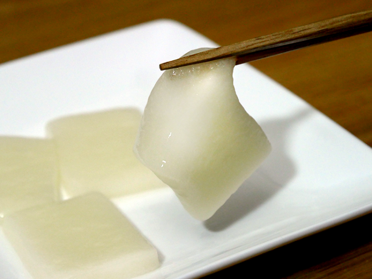 できあがったお餅