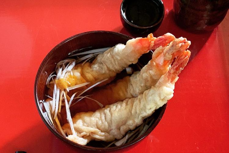 抜き天ぷら蕎麦