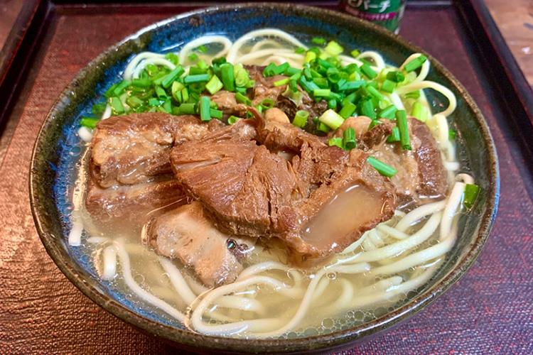 以前自作したソーキそば