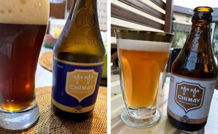 「シメイ(CIMAY)」の青と白