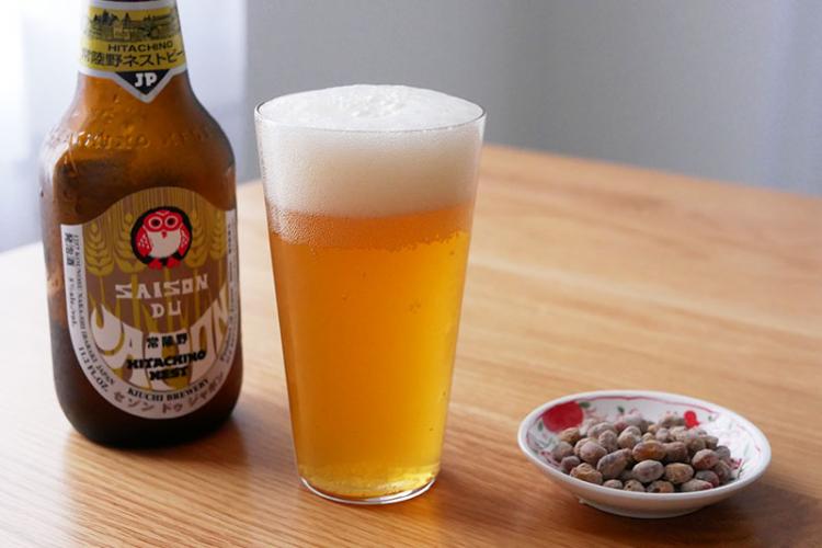 常盤野ネストビールのセゾン ドゥ ジャポンところころ納豆