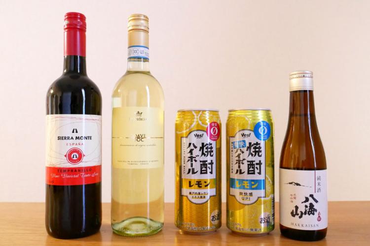 今回購入した、ヤオコー限定のお酒たち。