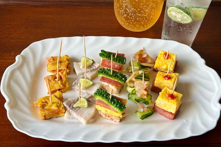 沖縄料理のピンチョス