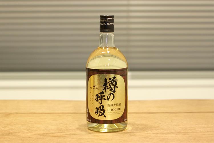 小正 貯蔵麦焼酎 樽の呼吸