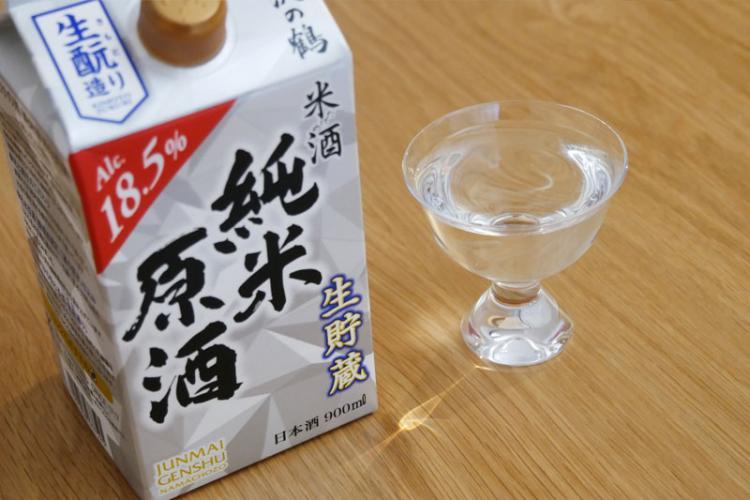 沢の鶴「純米原酒生貯蔵」