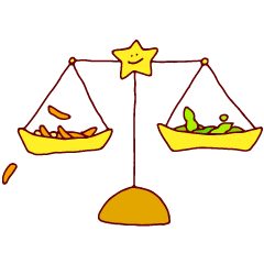 天秤座イラスト