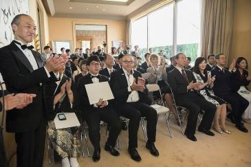 審査員賞、プレジデント賞の発表を待つ緊張の一瞬。