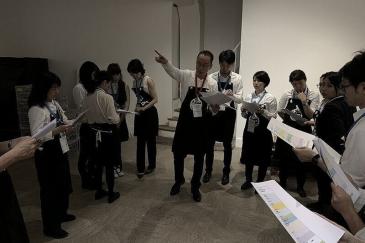 リーダーが担当を振り分け作業を指示